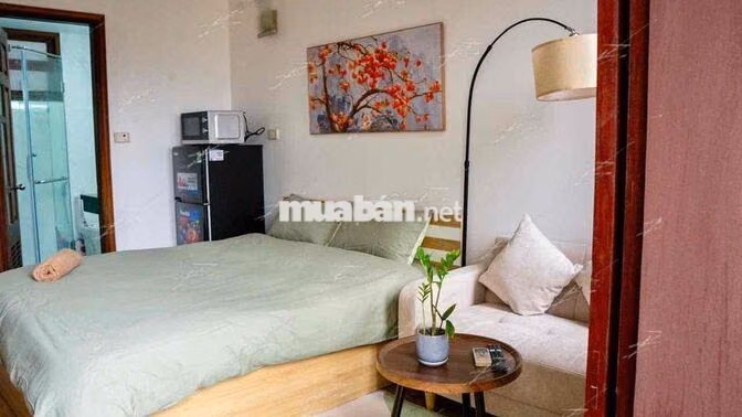 Căn hộ Studio tuyệt đẹp, ban công rộng, đầy đủ nội thất tại 44/28 Tứ L