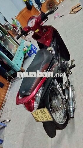 SYM Angela 50cc Đỏ Đen