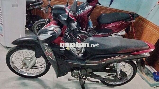 SYM Angela 50cc Đỏ Đen
