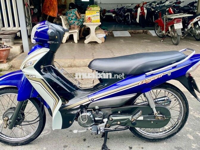 SYM Elegant 50 Xanh trắng Xe số 50cc