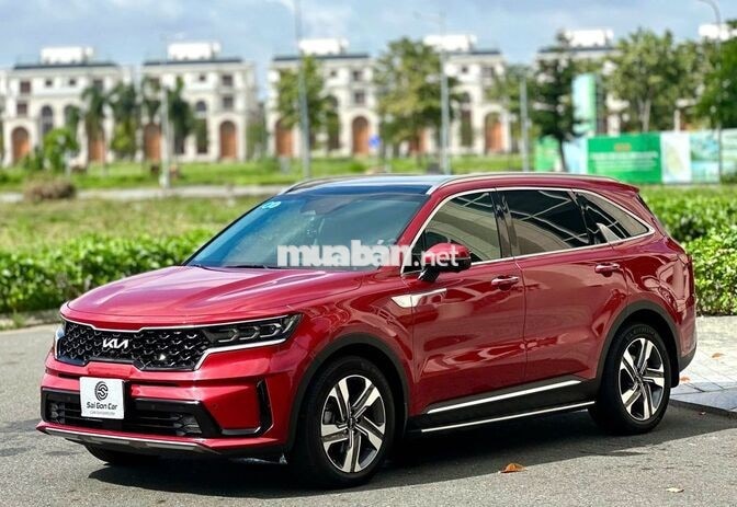 Kia Sorento Signature 2.2 Dầu 2022 Đỏ