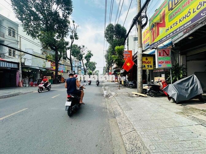 CHO THUÊ NHÀ MẶT TIỀN LÊ VĂN THỌ GÒ VẤP NGAY CV LÀNG HOA