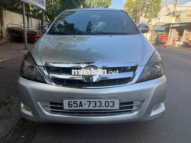 Toyota Innova G 2007 Bạc 8 chỗ