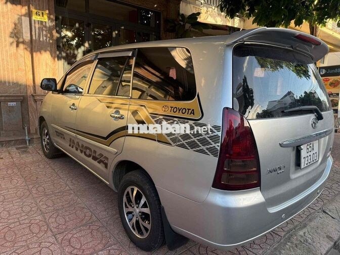 Toyota Innova G 2007 Bạc 8 chỗ
