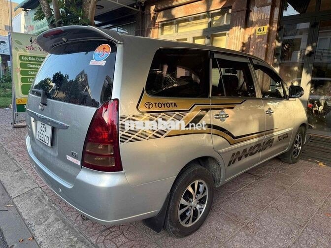 Toyota Innova G 2007 Bạc 8 chỗ