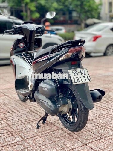 Honda Air Blade 125 2018 Đen trắng thể thao