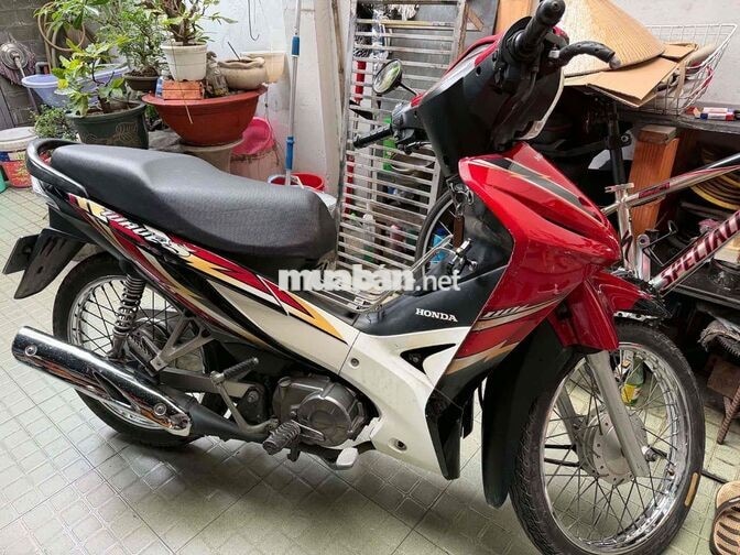 Honda Wave S Đỏ trắng đen Xe số
