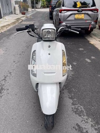 Xe tay ga SYM 50cc Trắng Nhập khẩu