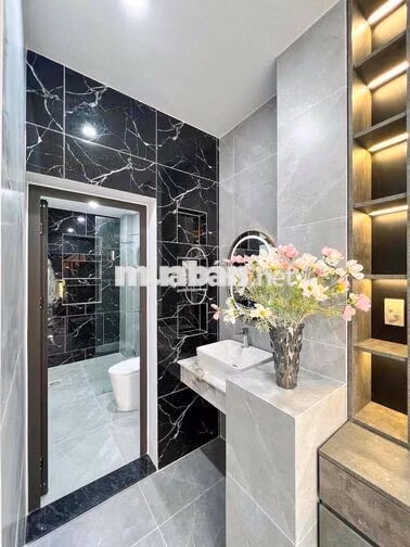 Nhà 1 trệt 2 lầu cao cấp mới 100% , vị trí đẹp thoáng mát