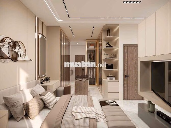Nhà Mới Xây Đẹp , Có Thang Máy Cao Cấp , 1 Trệt 3 Lầu Thoáng Mát