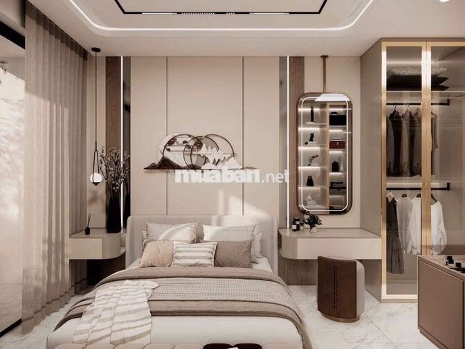 Nhà Mới Xây Đẹp , Có Thang Máy Cao Cấp , 1 Trệt 3 Lầu Thoáng Mát