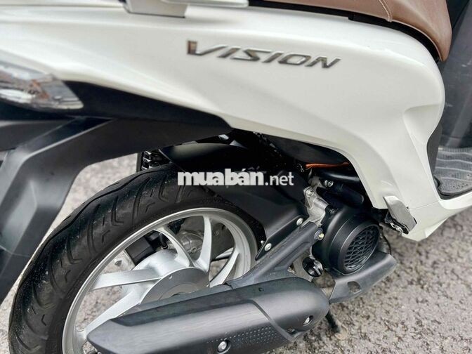 Honda Vision 2024 Cao cấp Trắng 5.000 km