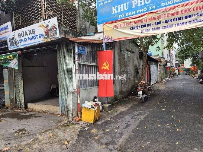 Cho thuê nhà 2 mặt tiền Dương Văn Dương