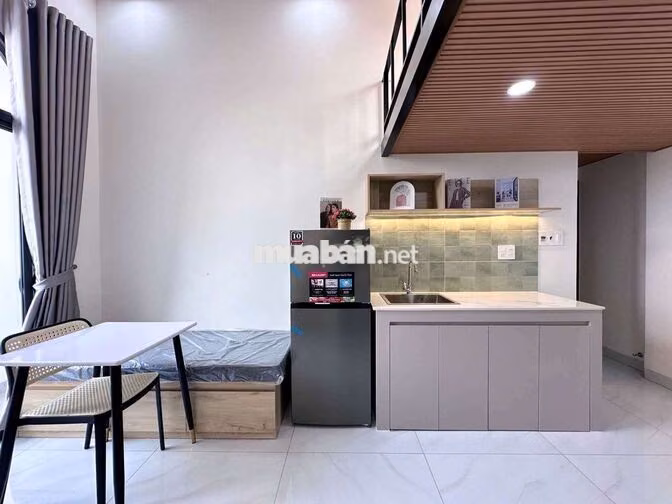 CHO THUÊ DUPLEX FULL NỘI THẤT BAN CÔNG TẠI NGUYỄN GIA TRÍ SÁT HUTECH