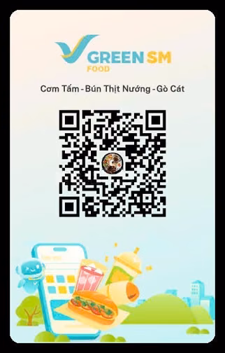 CƠM TẤM BÚN THỊT NƯỚNG GÒ CÁT ĐANG BÁN TRÊN ỨNG DỤNG XANH SM FOOD