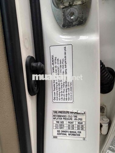 Toyota Camry 2.4G 2010 Trắng