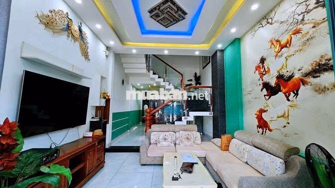 Cho thuê nhà 4 Tầng MT Nguyễn Nhàn - Cẩm Lệ