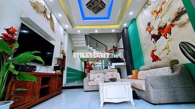 Cho thuê nhà 4 Tầng MT Nguyễn Nhàn - Cẩm Lệ