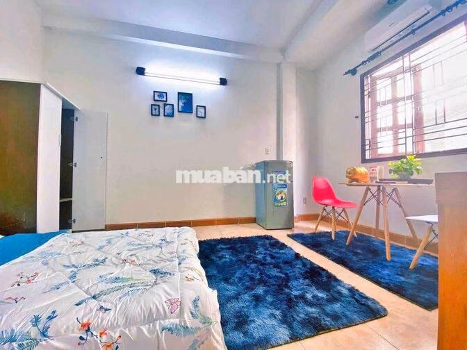 Phòng đủ nội thất ngay 585/6 Sư Vạn Hạnh, đối diện ĐT Huflit chỉ 5tr