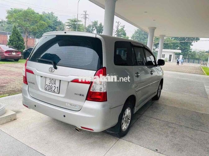 Toyota Innova G 2.0 AT 2014 Bạc 80.000 km