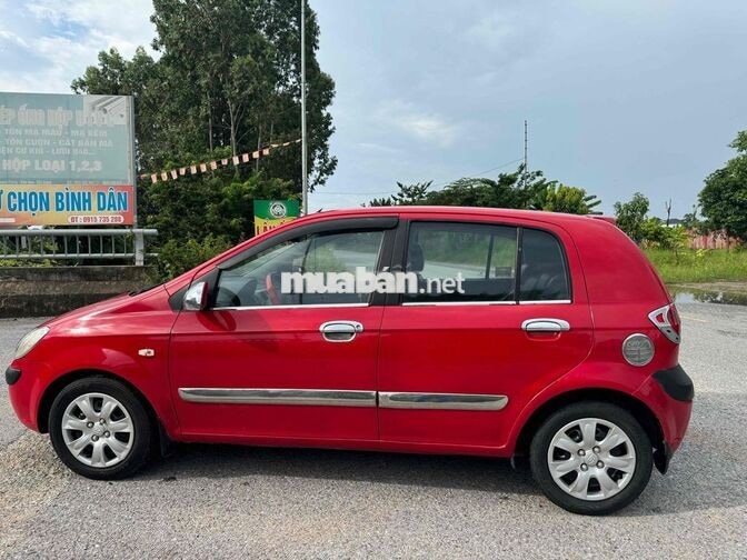 Hyundai Getz 2005 Đỏ Nhập khẩu