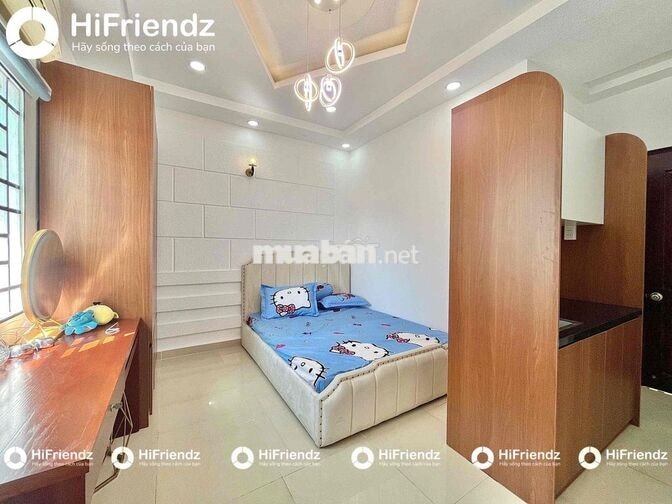 CHO THUÊ STUDIO FULL NỘI THẤT GẦN CÔNG VIÊN LÀNG HOA