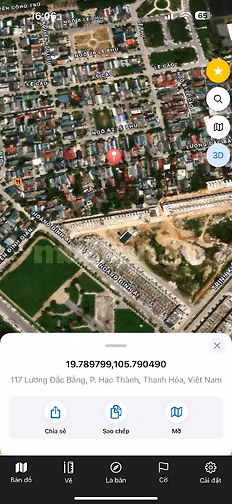 Bán gấp 322,06m2 đất Tp Thanh Hoá, sẵn 150m2 thổ cư, sổ đẹp sẵn 9 tỷ