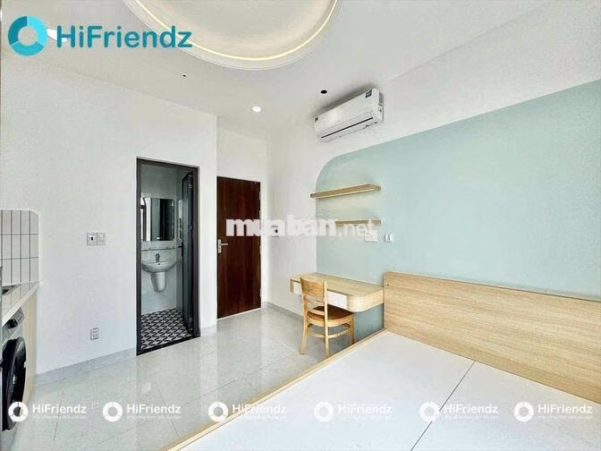CHO THUÊ CHUNG CƯ MINI FULL NỘI THẤT CÓ MÁY GIẶT RIÊNG GẦN EMART