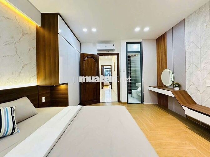 CHO THUÊ NHÀ FULL NỘI THẤT GARA OTO 4PN 6WC QUANG TRUNG P8 GÒ VẤP