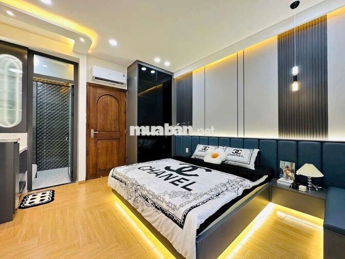 CHO THUÊ NHÀ FULL NỘI THẤT GARA OTO 4PN 6WC QUANG TRUNG P8 GÒ VẤP