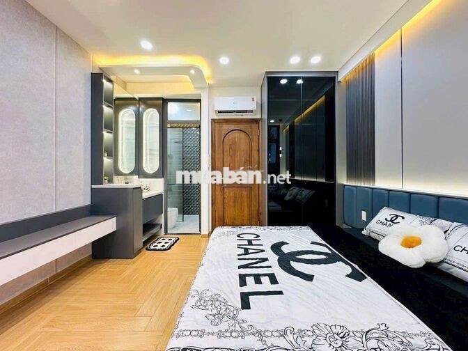 CHO THUÊ NHÀ FULL NỘI THẤT GARA OTO 4PN 6WC QUANG TRUNG P8 GÒ VẤP