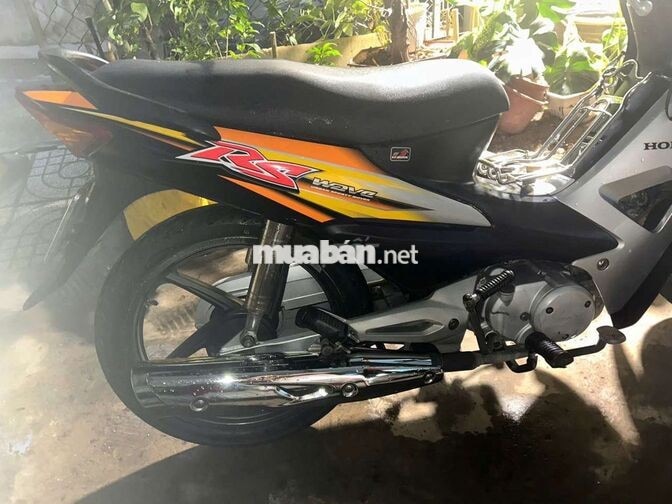 Honda Wave RS 2007 Cam Đen Bạc