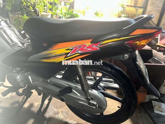 Honda Wave RS 2007 Cam Đen Bạc