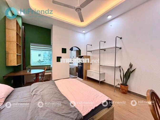 Căn hộ Studio ban công, full nội thất – Lê Văn Sỹ, Phú Nhuận | Không c