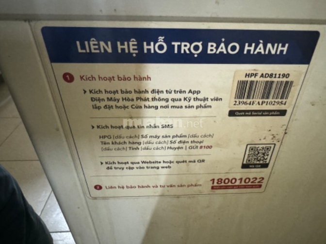 Cần thanh lý tủ đông hòa phát còn mới 90%