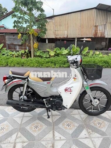 Xe số Cúp 50cc 2025 Trắng bạc 1000km