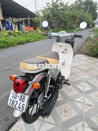 Xe số Cúp 50cc 2025 Trắng bạc 1000km
