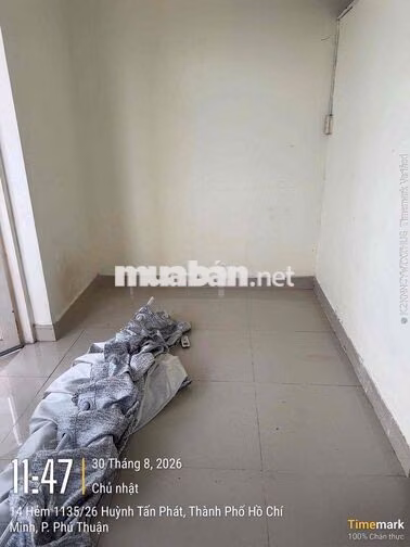 Cho thuê phòng 25m2 Huỳnh Tấn Phát Quận7