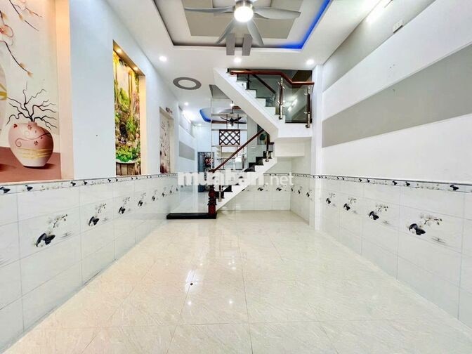 BÁN NHÀ 4 TẦNG - HẺM Ô TÔ - THỚI AN Q12. GIÁ : 4,89 TỶ 