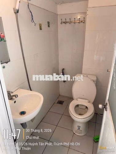 Cho thuê phòng 25m2 Huỳnh Tấn Phát Quận7