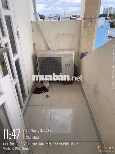 Cho thuê phòng 25m2 Huỳnh Tấn Phát Quận7