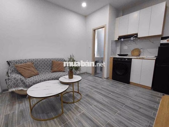 CHO THUÊ CHUNG CƯ MINI MỚI TOANH, 1 PHÒNG NGỦ, 1 PHÒNG KHÁCH