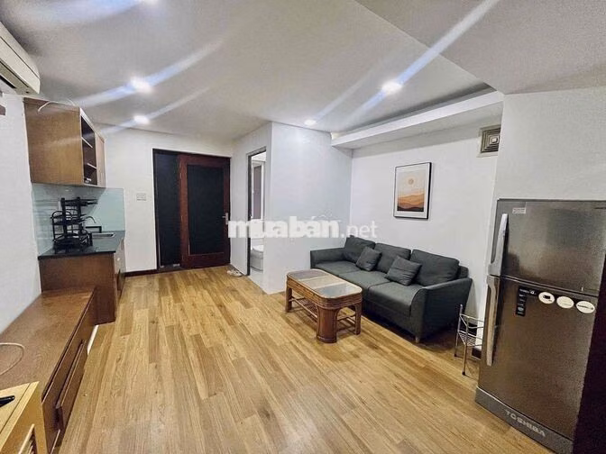CHDV 1PN TÁCH BẾP FULL NỘI THẤT NGAY HOÀNG SA - TRƯỜNG SA - THANG MÁY