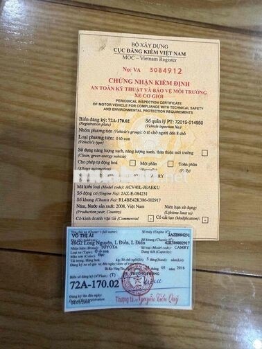 Toyota Camry 2008 2.4G Tự động Bạc