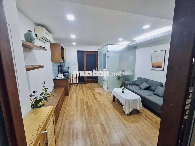CHDV 1PN TÁCH BẾP FULL NỘI THẤT NGAY HOÀNG SA - TRƯỜNG SA - THANG MÁY