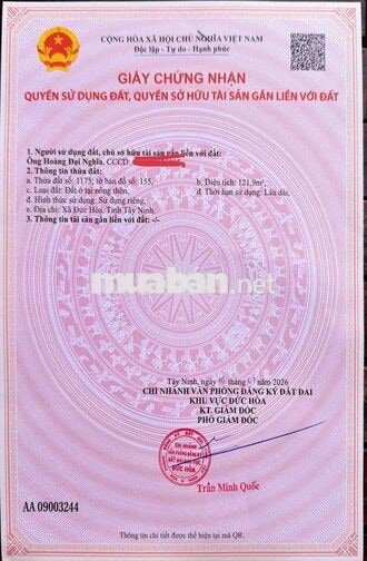 Bán đất chính chủ 126m2, thương lượng