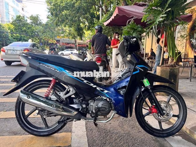 Honda Blade 110 2025 Đen Xanh