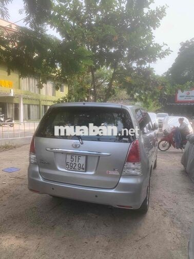 Toyota Innova-G 2010 Số sàn Bạc