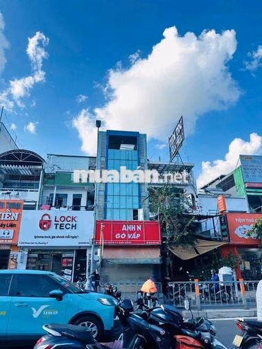 MẶT BẰNG  MẶT  TIỀN PHAN VĂN TRỊ P7 GÒ VẤP NGAY  NGÃ 5 VỊ TRÍ TRUN