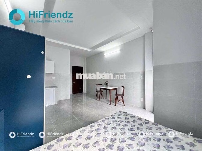 PHÒNG STUDIO BAN CÔNG MỚI XÂY RỘNG 30m2 GẦN CÔNG VIÊN LÀNG HOA GÒ VẤP